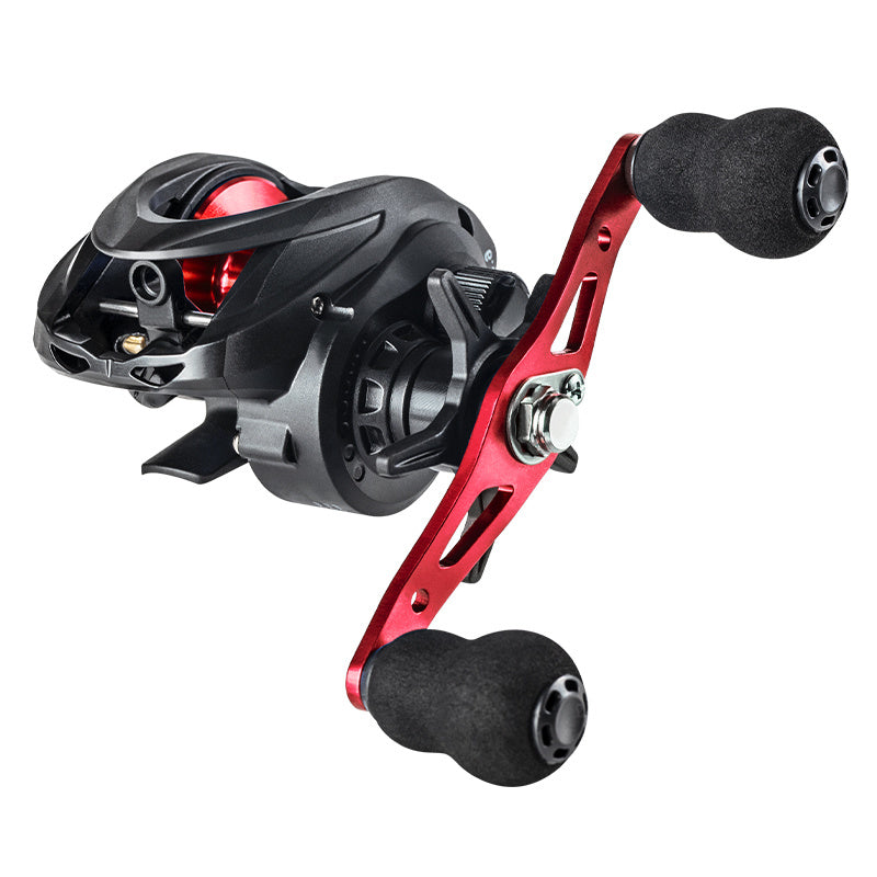 "Durable long-distance reel designed for both freshwater and saltwater fishing