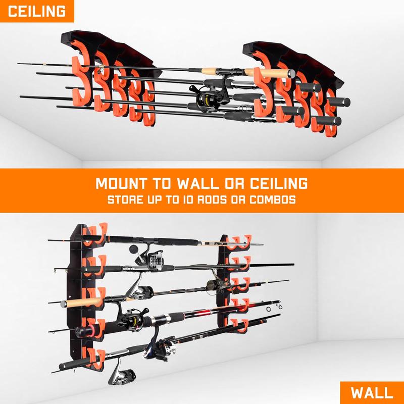 Fishing Rod Holder For Garage