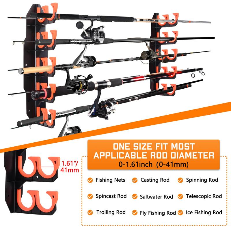 Fishing Rod Holder For Garage