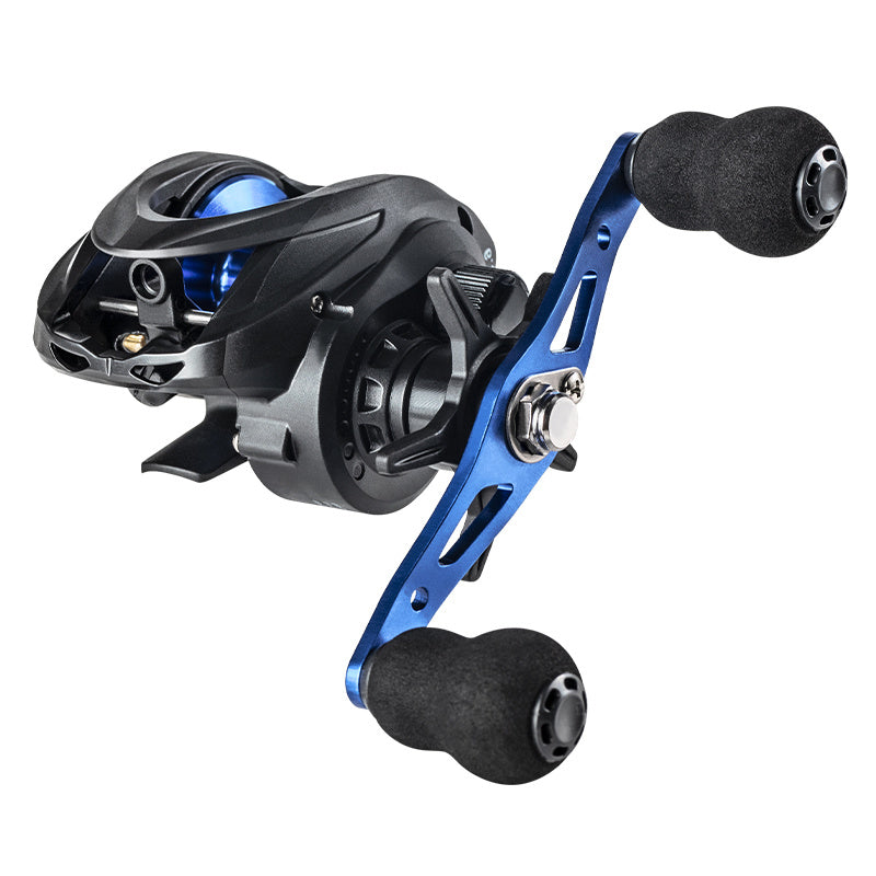 Fishing reel with anti-fry line system for tangle-free operation