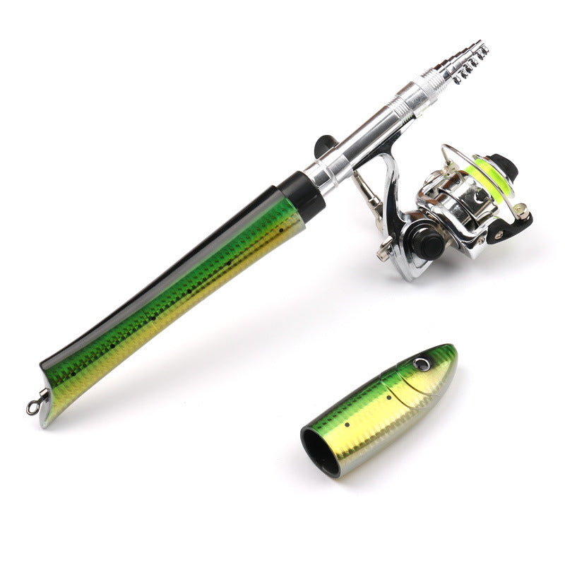 LUYA Ice Fishing Rock Fishing Pen Rod – Portable, Durable Fishing Rod for Outdoor Use