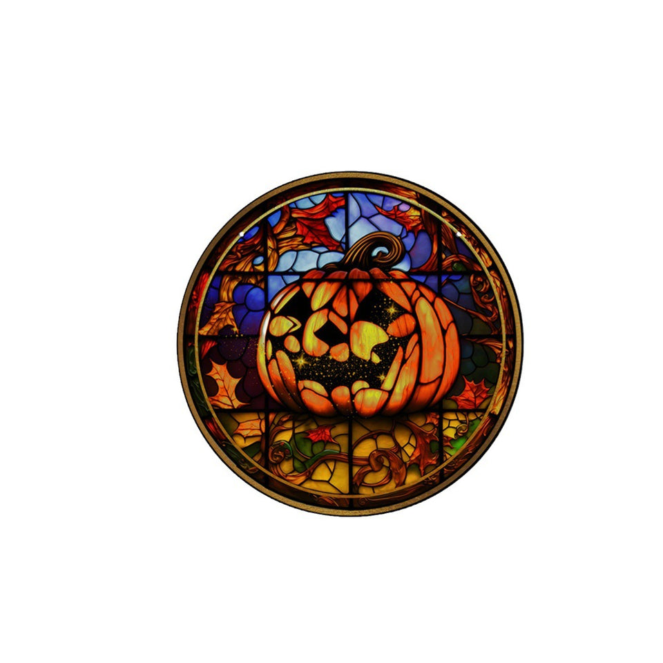 Z_Halloween Pumpkin Bat Ghost Acrylic Hang Decorations