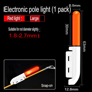 LED Fishing Rod Luminous Stick with Alarm