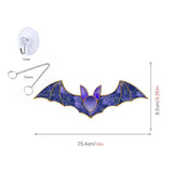 Z_Halloween Pumpkin Bat Ghost Acrylic Hang Decorations