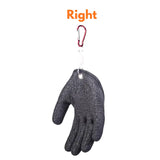 Fishing Catching Gloves with Magnet Release