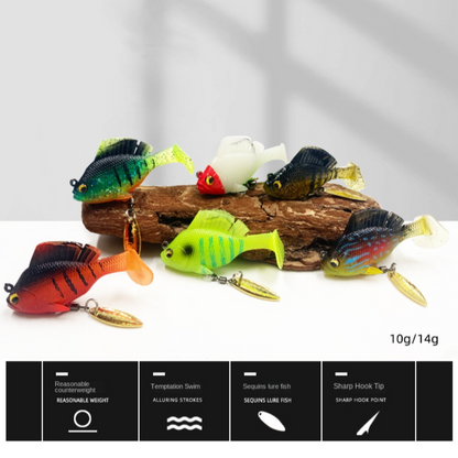 🎣 Pre-Rigged Soft Lures