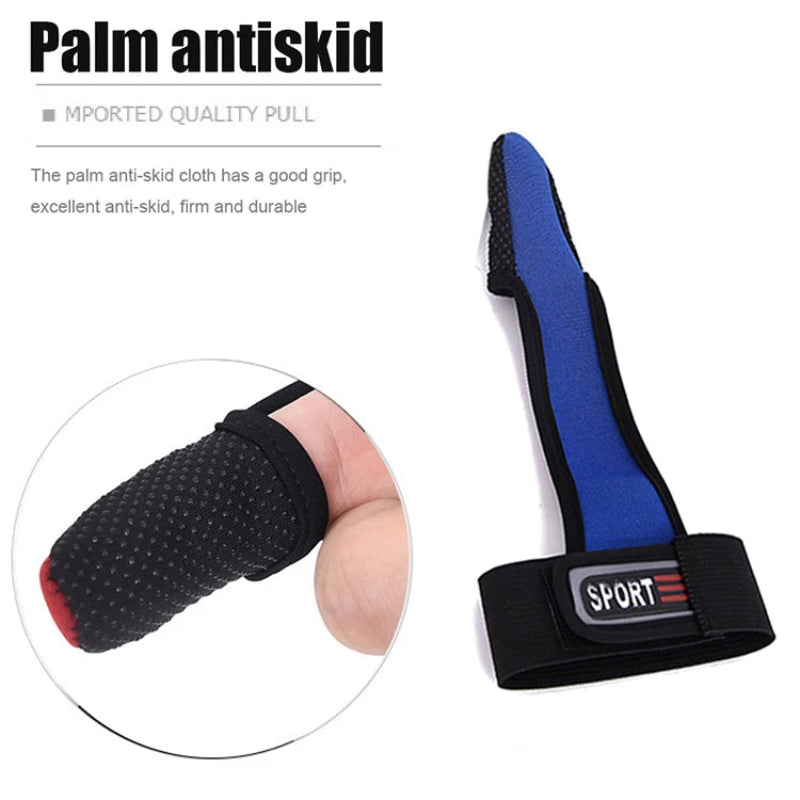 Palm antiskid grip with text on imported quality and features