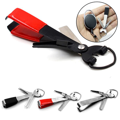 Fishing tool quick knot tie and scissors