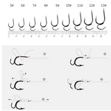 Fishing Hook Sea Fishing 10Pcs