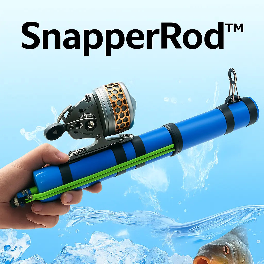 SnapperRod catapult fishing rod for long-distance shore casting