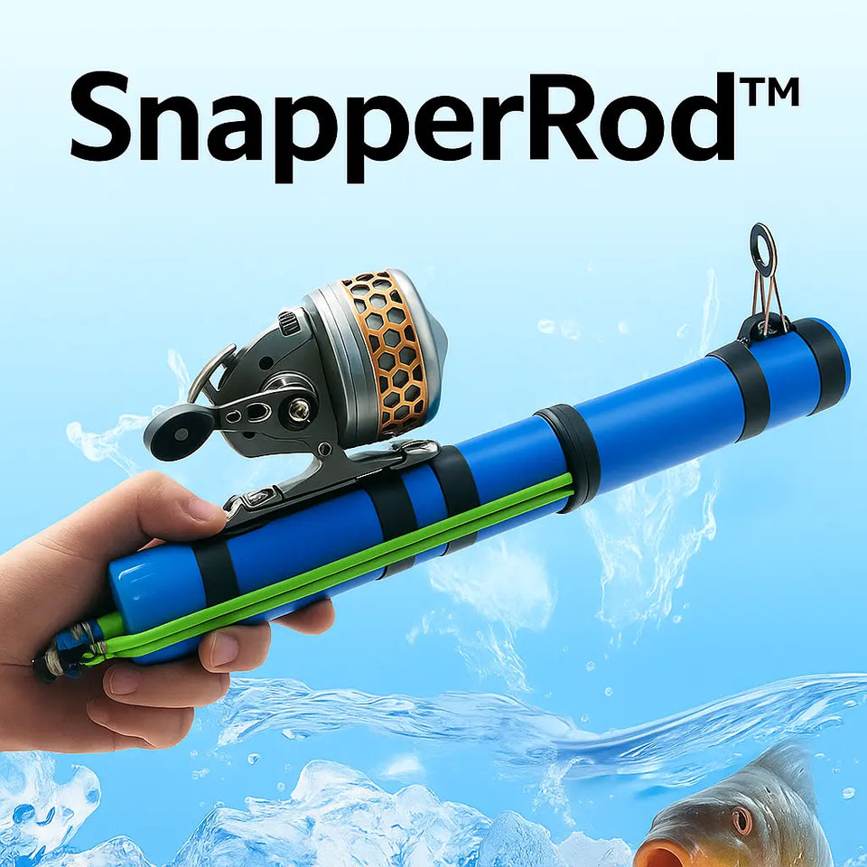 SnapperRod catapult fishing rod for long-distance shore casting