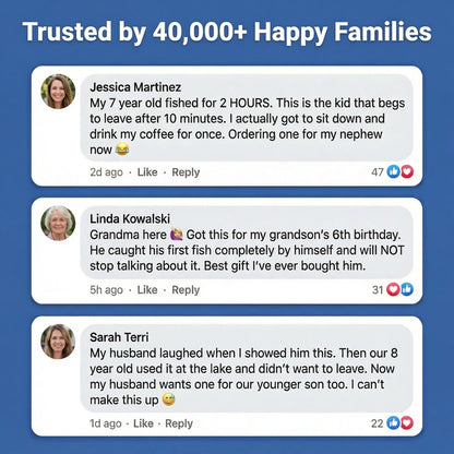 Reviews from customers on a blue background with text and user comments.