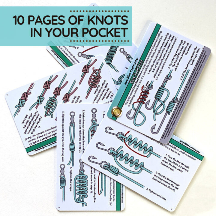 fishing knot cards