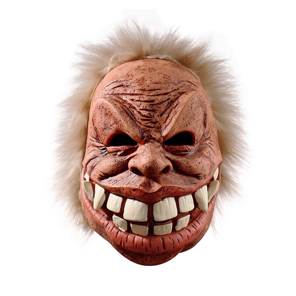 Z_Funny Old Man Mask With Buck Teeth