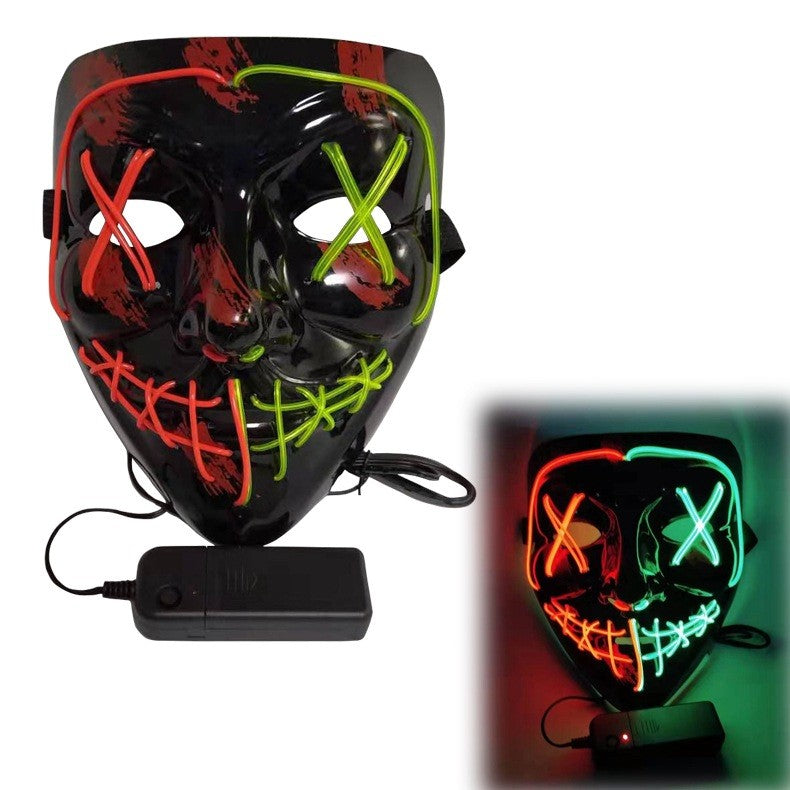Z_EL Halloween Colorful Mask Dance Equipment
