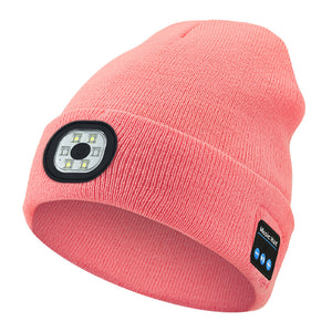 LED Rechargeable Knit Hat