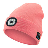LED Rechargeable Knit Hat