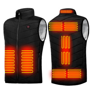 Heating Areas Heated Vest