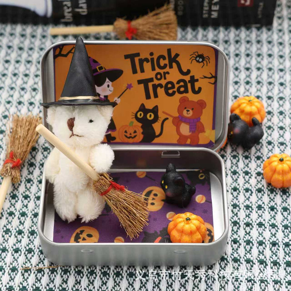Cute Halloween Teddy Bear Gift Box Creative Gift