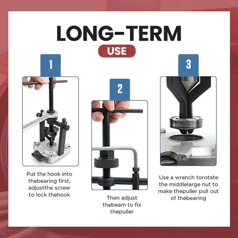 T Bearing Removal Three-jaw Pull Code Ejector