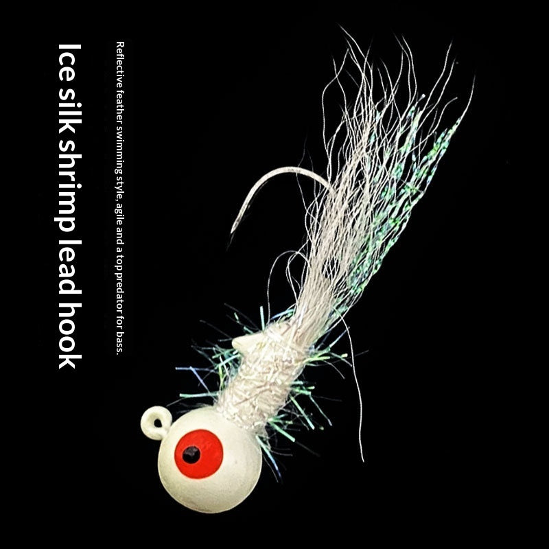 Ice Silk Shrimp Luminous Lure Fish