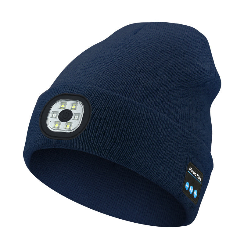 LED Rechargeable Knit Hat