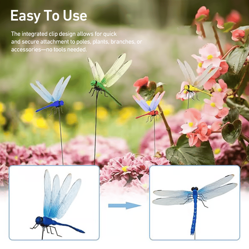 3D Dragonfly Clip