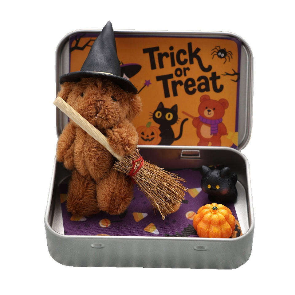 Cute Halloween Teddy Bear Gift Box Creative Gift