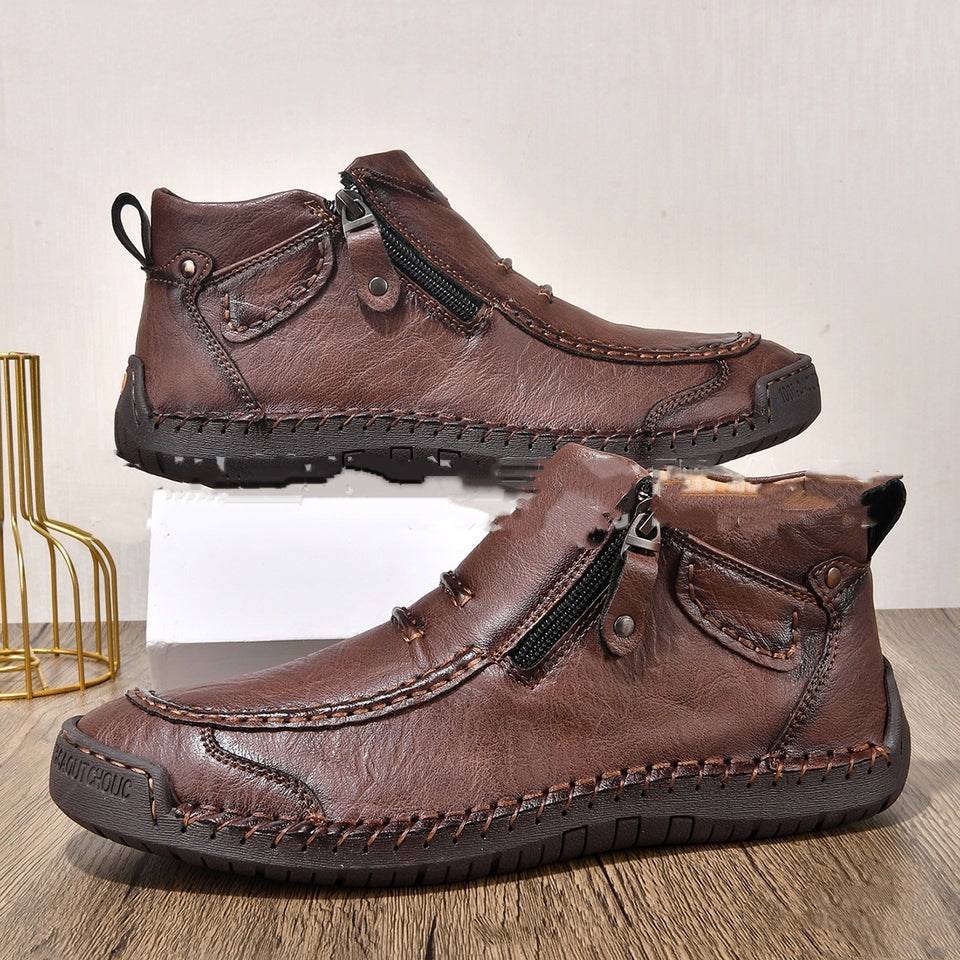 Mid-top Cross-border Martin Boots Vintage Men's