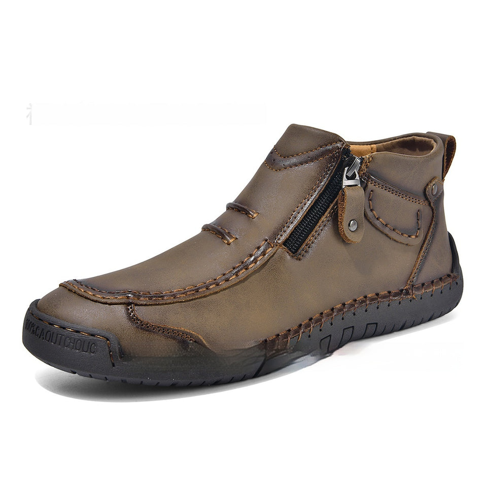 Mid-top Cross-border Martin Boots Vintage Men's