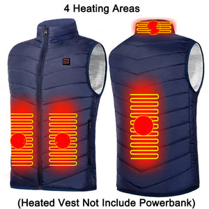 Heating Areas Heated Vest