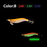 Wooden Shrimp Fishing Lure
