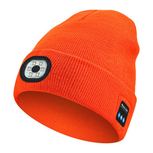 LED Rechargeable Knit Hat