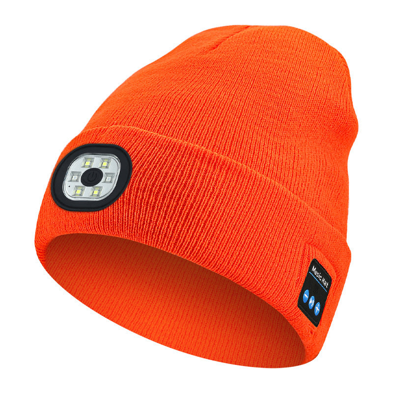 LED Rechargeable Knit Hat