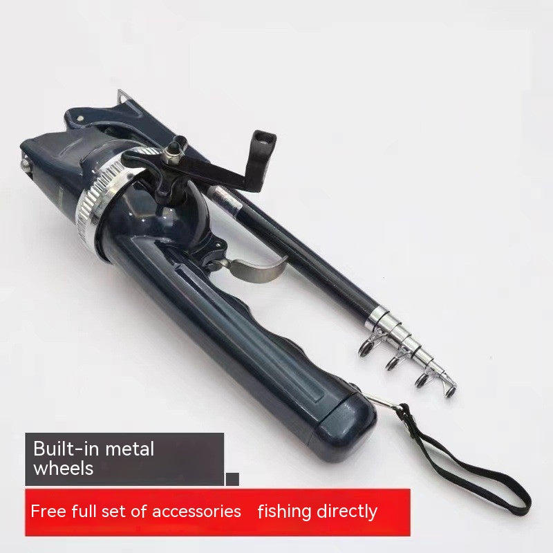 b-Foldable And Portable Integrated Fishing Rod