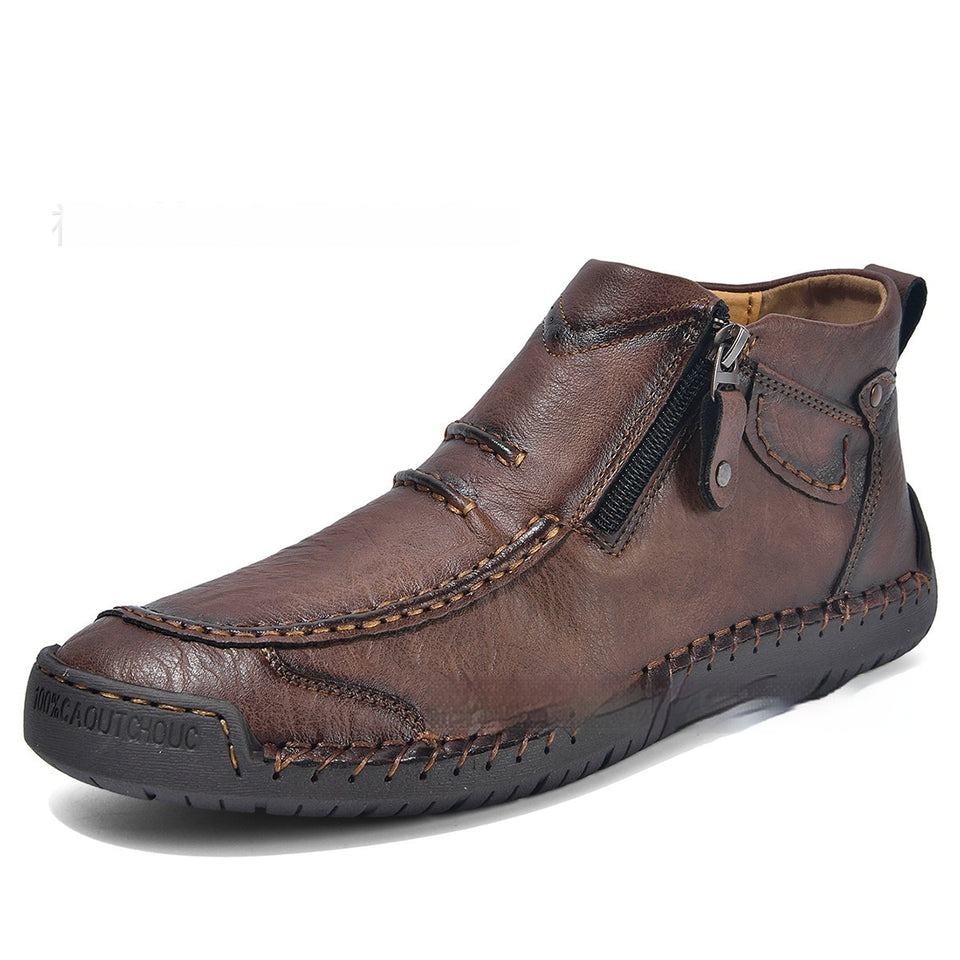 Mid-top Cross-border Martin Boots Vintage Men's