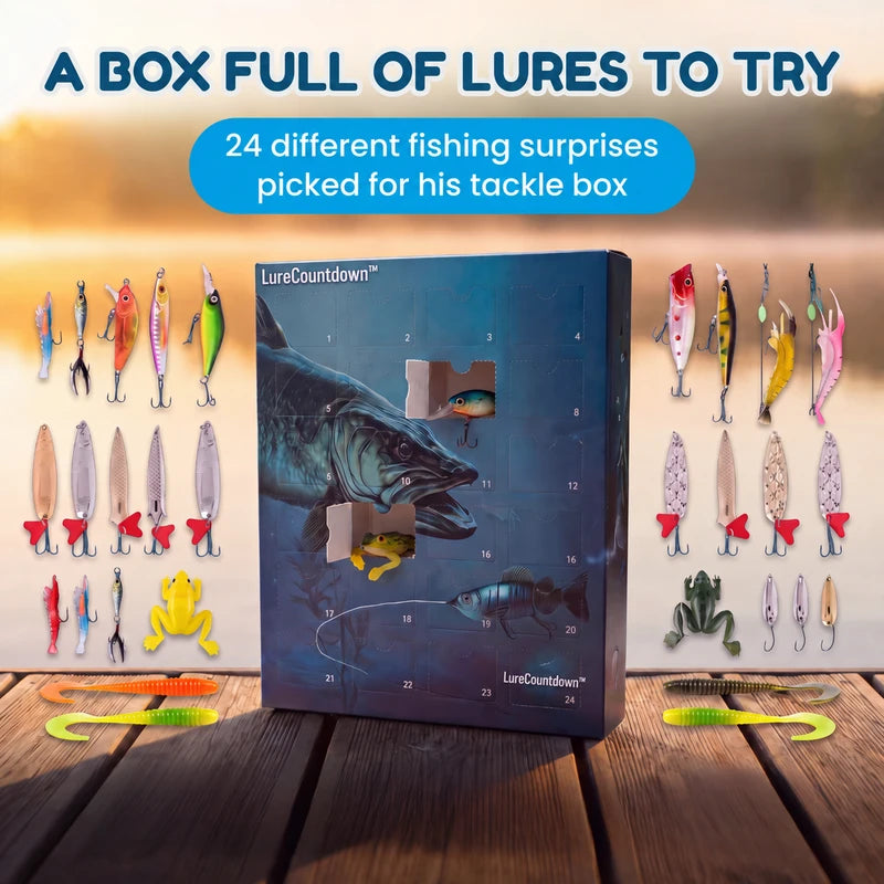 LureCountdown™ fishing advent calendar