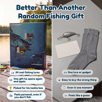 LureCountdown™ fishing advent calendar