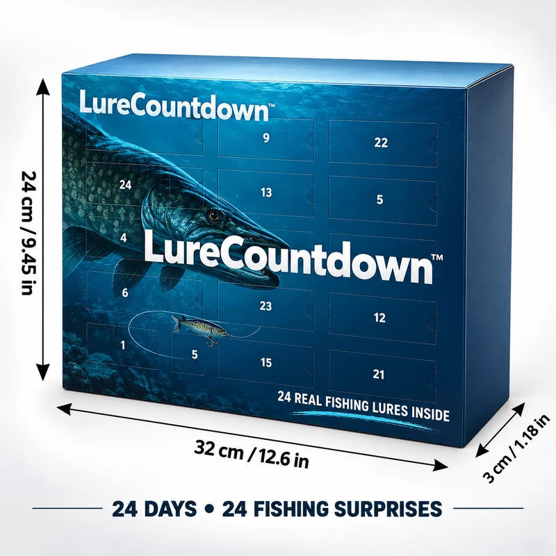 LureCountdown™ fishing advent calendar