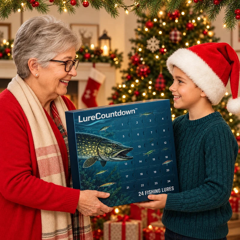 LureCountdown™ fishing advent calendar