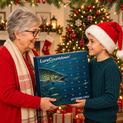 LureCountdown™ fishing advent calendar