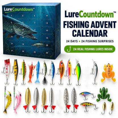 LureCountdown™ fishing advent calendar