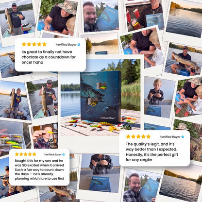 LureCountdown™ fishing advent calendar