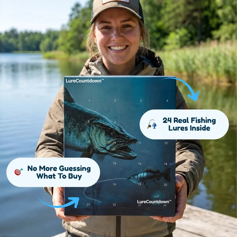 LureCountdown™ fishing advent calendar