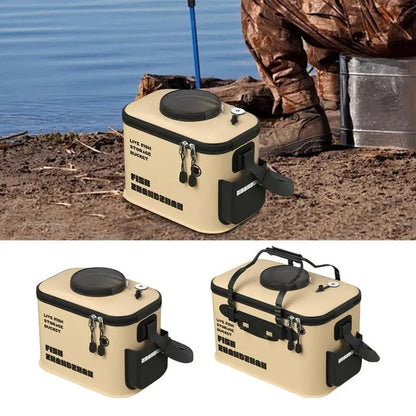 Foldable Multifunctional Fishing Bucket