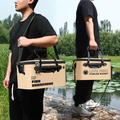 Foldable Multifunctional Fishing Bucket