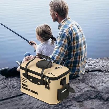 Foldable Multifunctional Fishing Bucket