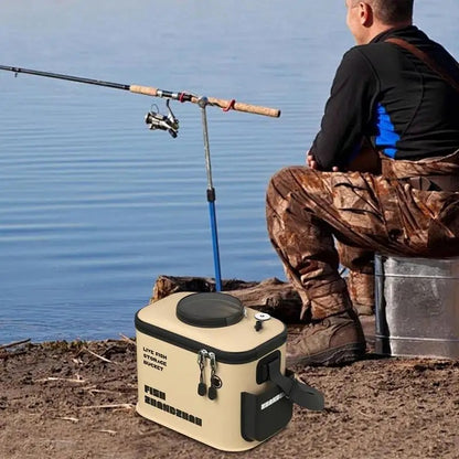 Foldable Multifunctional Fishing Bucket