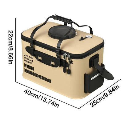 Foldable Multifunctional Fishing Bucket