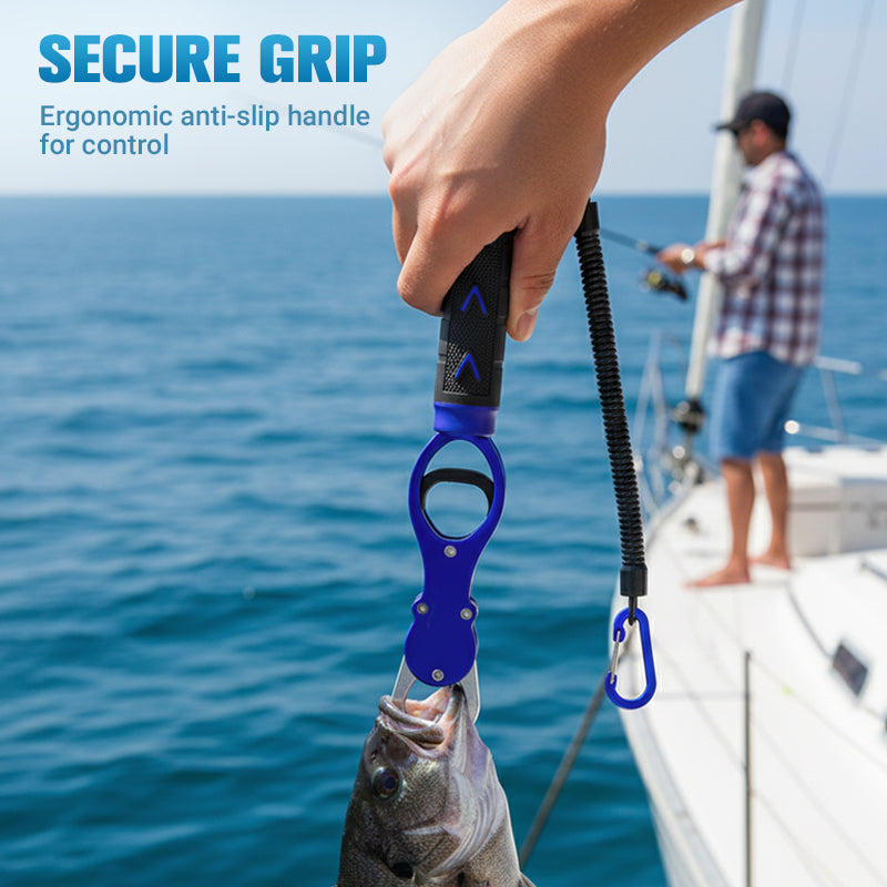 Aluminum Alloy Fish Lip Gripper with Scale